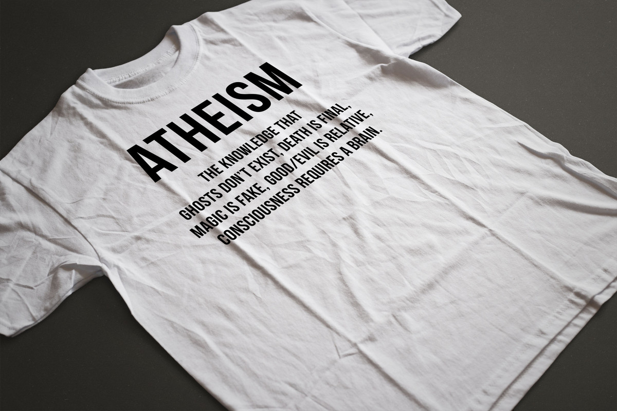 Atheism Funny Definition Quote Anti Religion Atheist T T Shirt Tshirt Tee Ebay