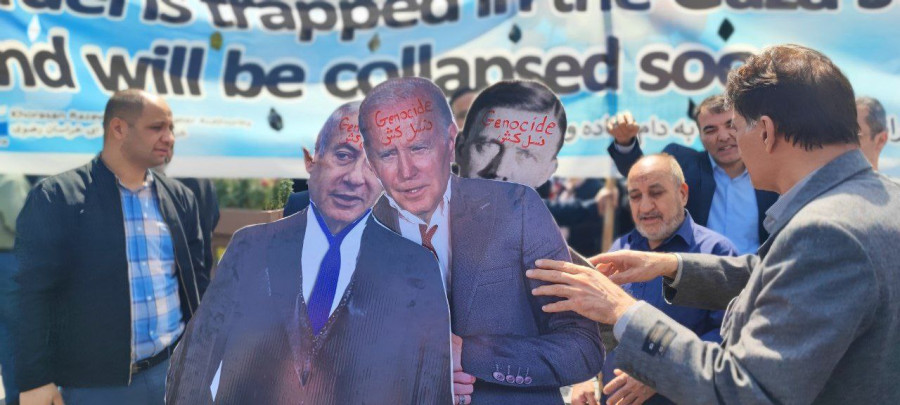Hitleris, Bidenas ir Netanyahu