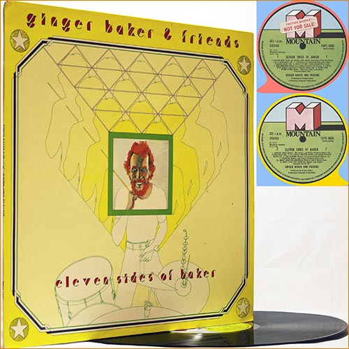 Ginger Baker and Friends (Cream) - Eleven Sides of Baker [Vinyl Rip] (1976)