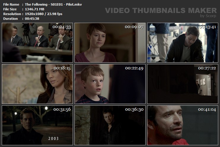 The Following - S01E01 - Pilot.mkv
