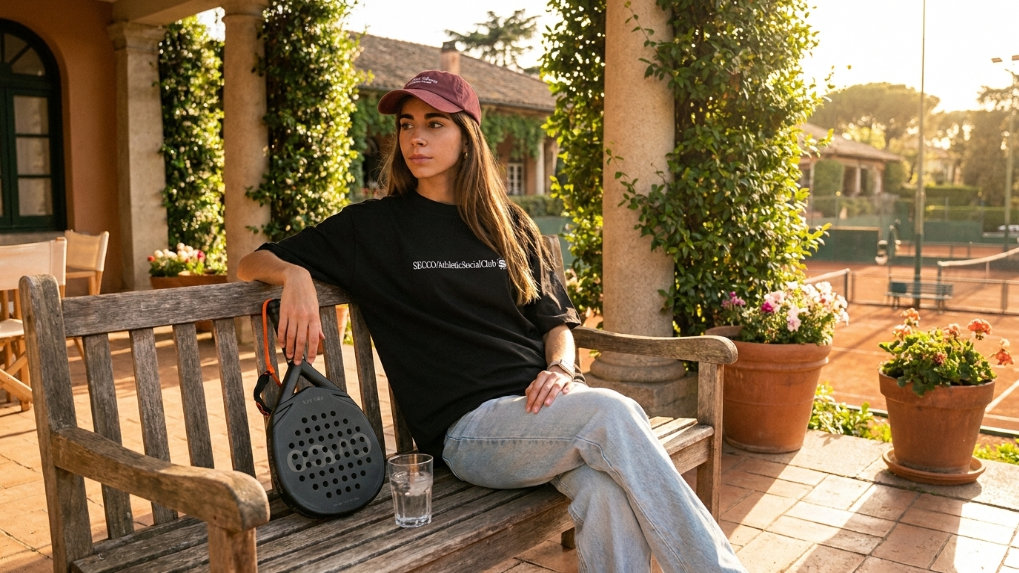 Athletic Social Club Tee Negro