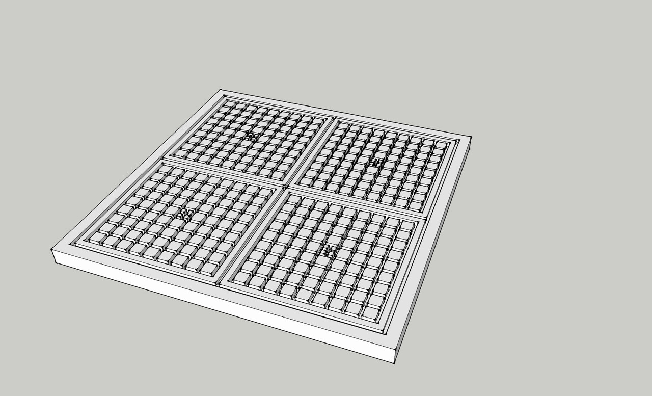 plateau aspirant cnc hauteur 5 mm