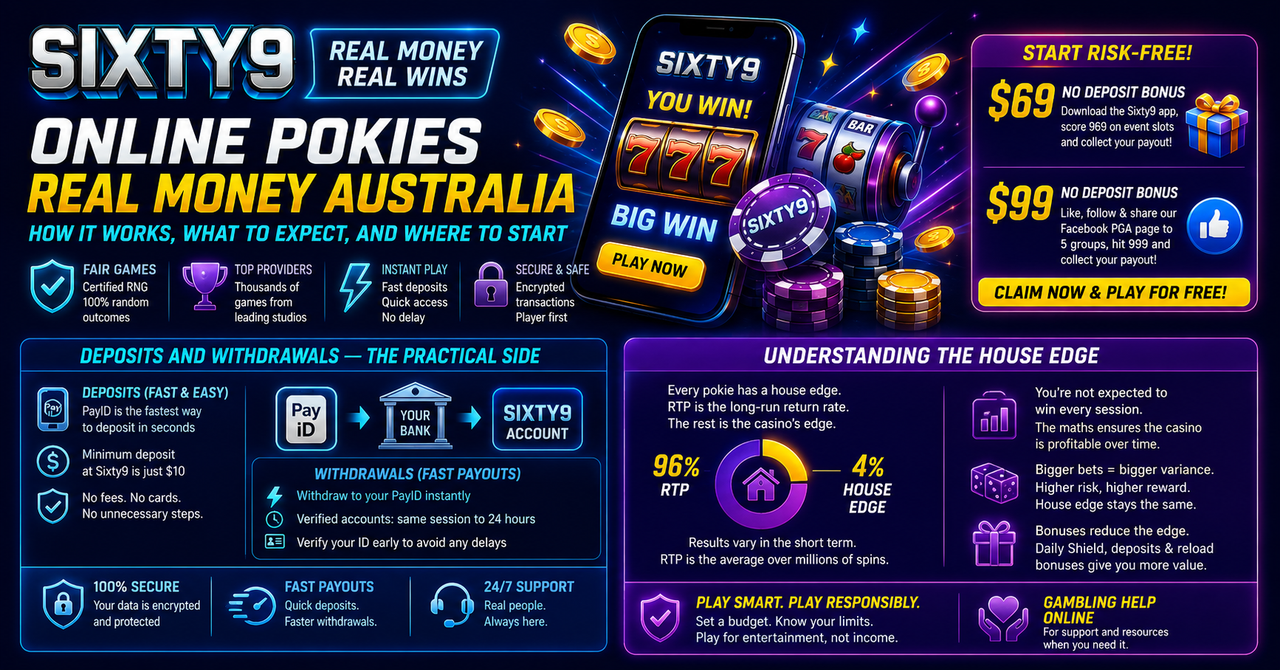 online pokies real money Australia