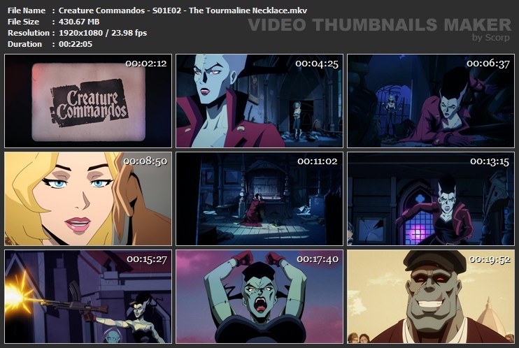 Creature Commandos S01E02 The Tourmaline Necklace mkv