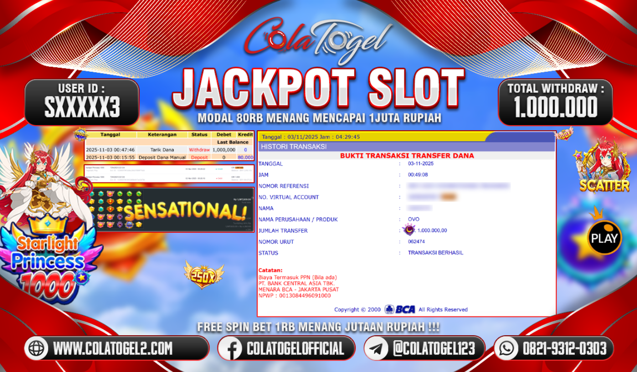 JACKPOT SLOT GACOR!!