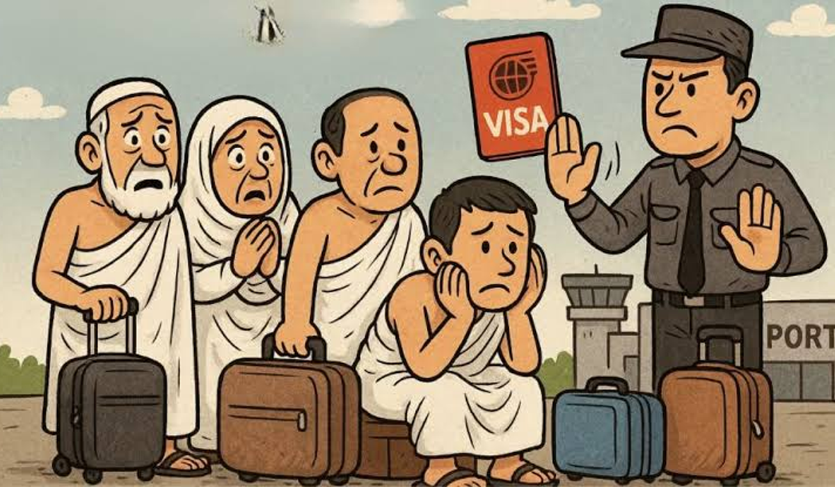 Visa Haji Dibatalkan, Harapan Suci Keluarga Asal Bandung Pupus di Arab