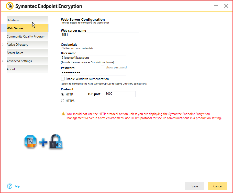 symantec endpoint manager move database
