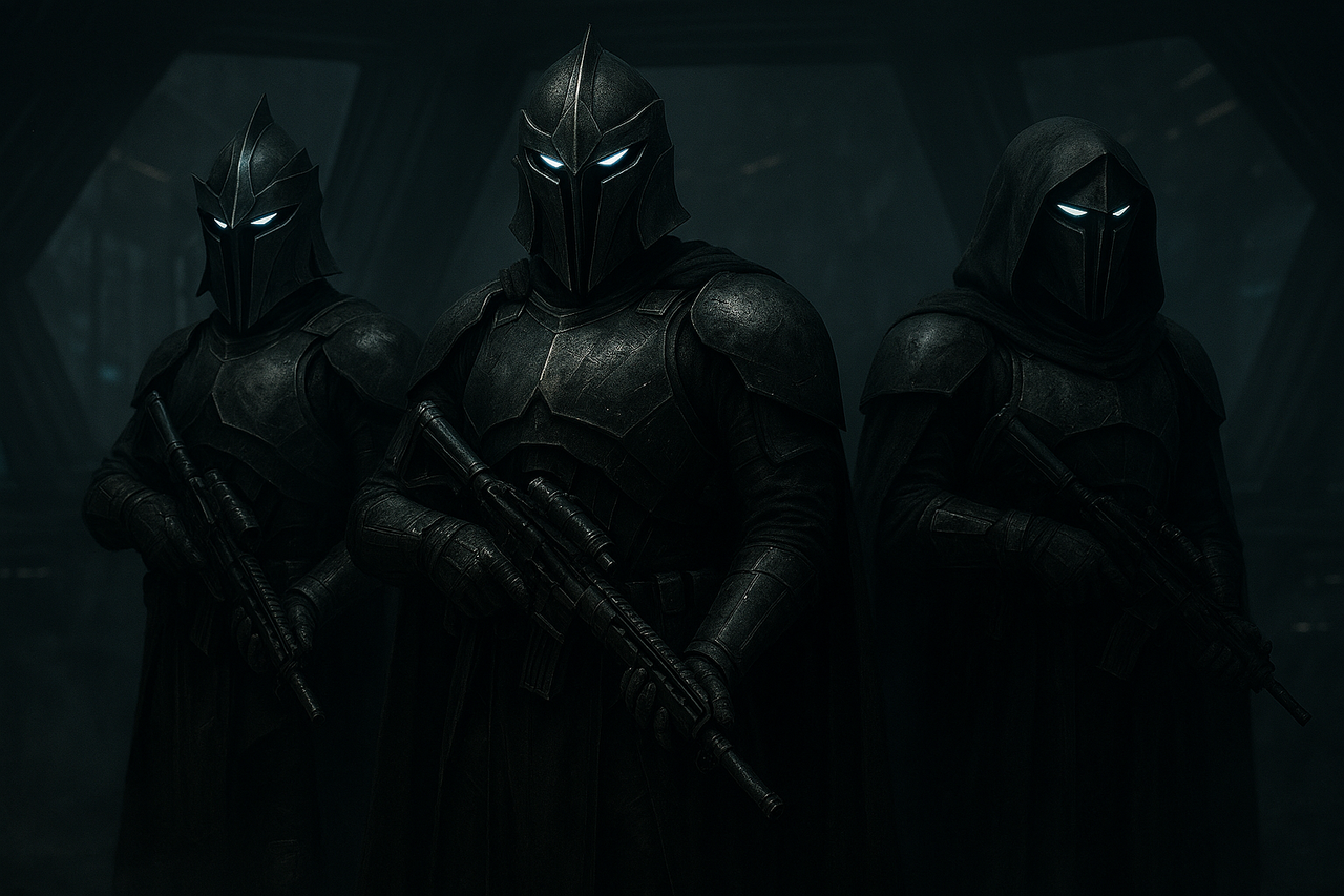 An AI generated image of the Knights of the Ordo Potentium