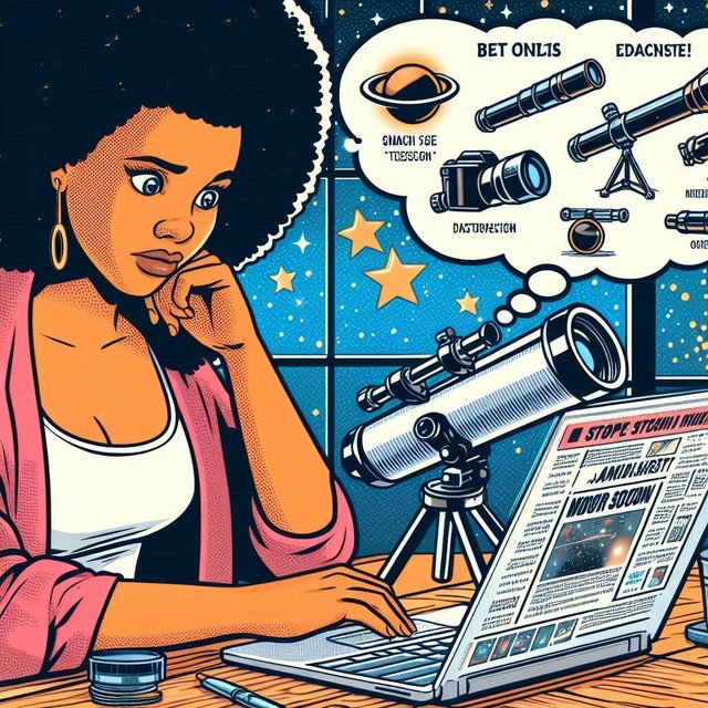 buscando asesorarme para comprar un telescopio