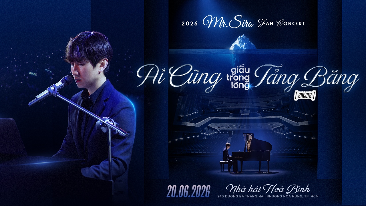 Mr Siro - Fan Concert - Encore Ai Cũng Giấu Trong Lòng Tảng Băng - HCM