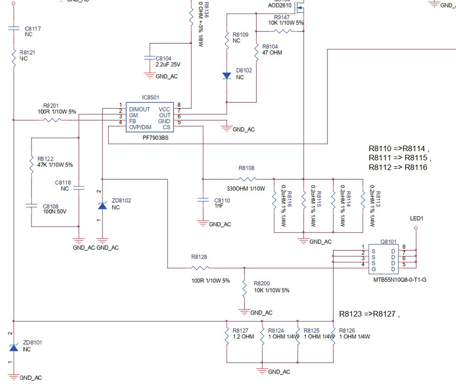 LED PH cos