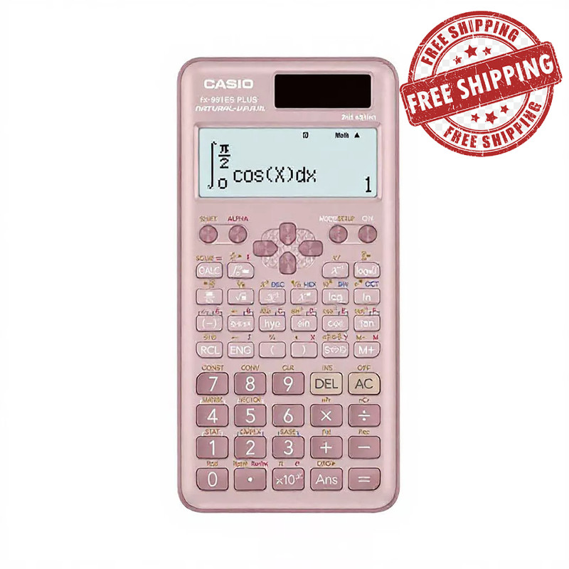 Casio FX-991ES Plus PK Pink Edition Scientific Calculator 417 Functions GCSE