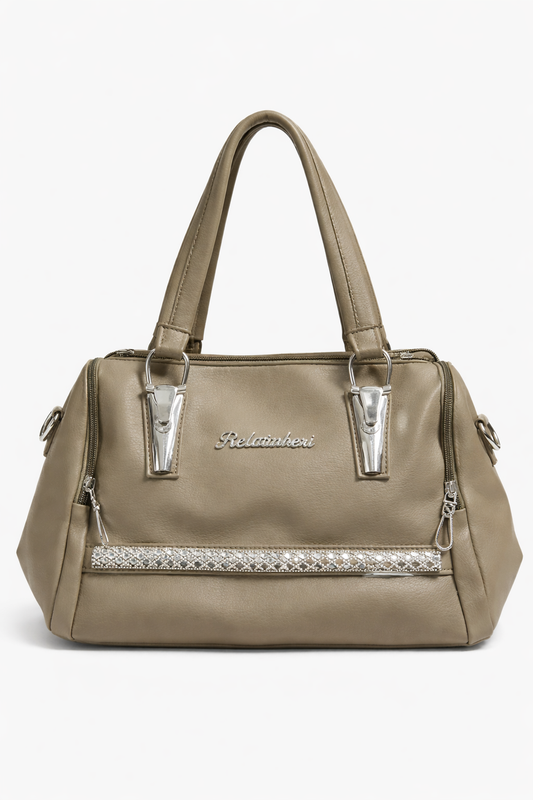 Relaxiqn Olive Green Ladies Handbag