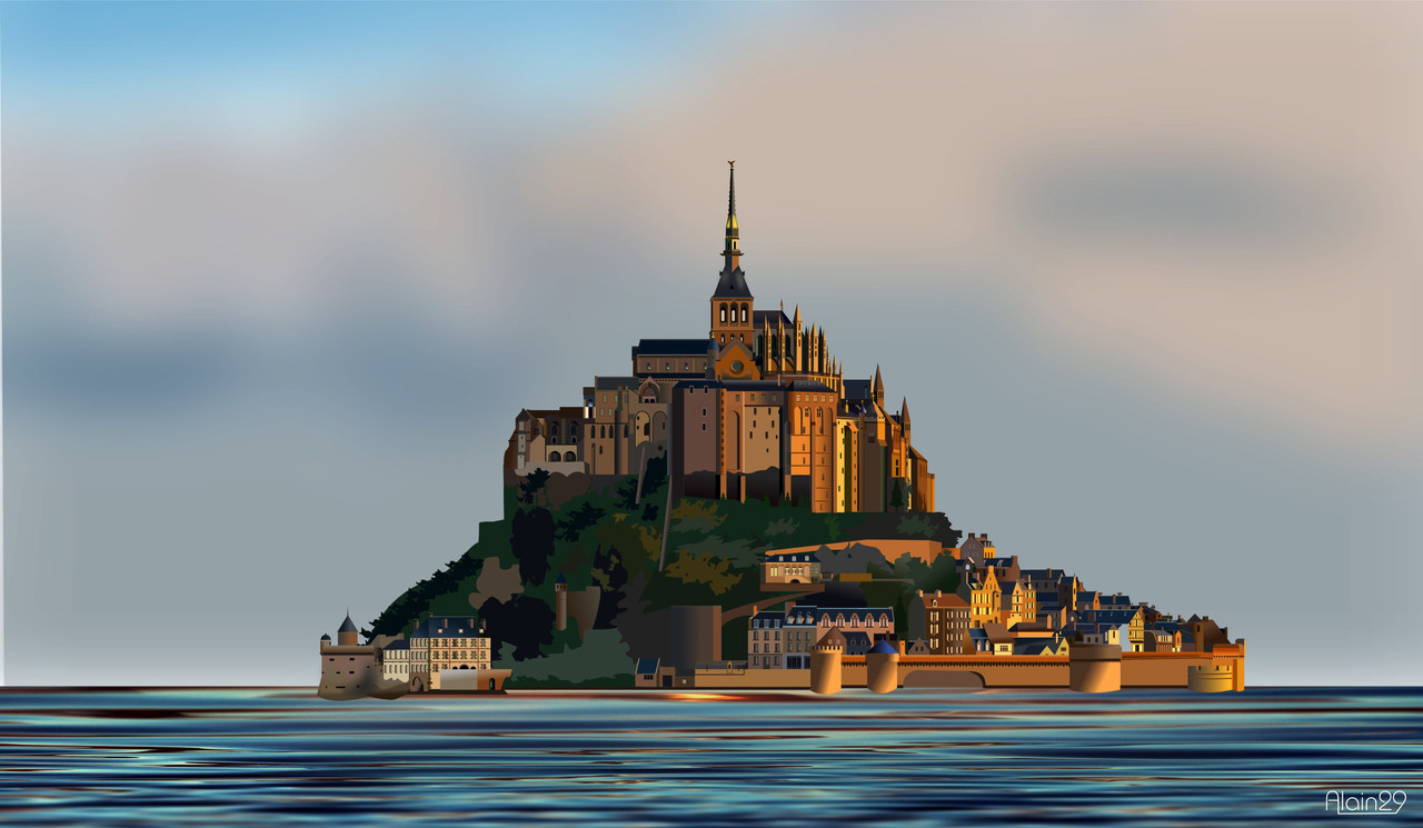 MONT ST MICHEL b