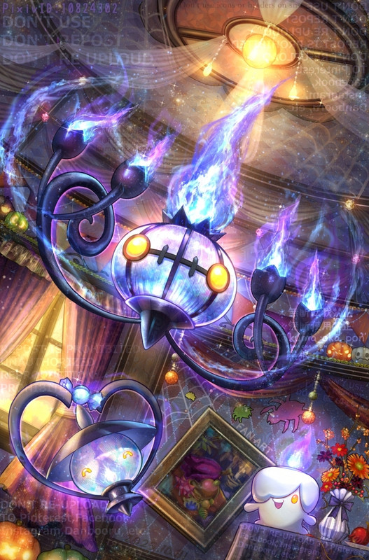 litwick-chandelure-and-lampent-pokemon-d