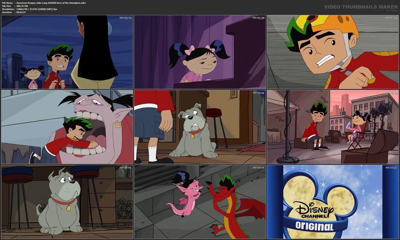 American Dragon Jake Long S02E08 Hero of the Hourglass.mkv
