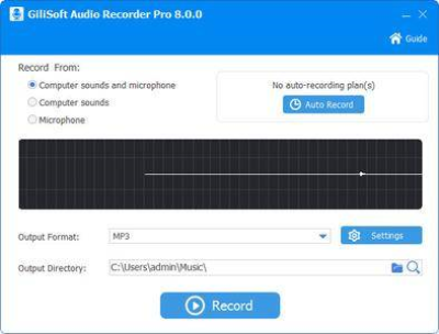 GiliSoft Audio Recorder Pro 8.1.0