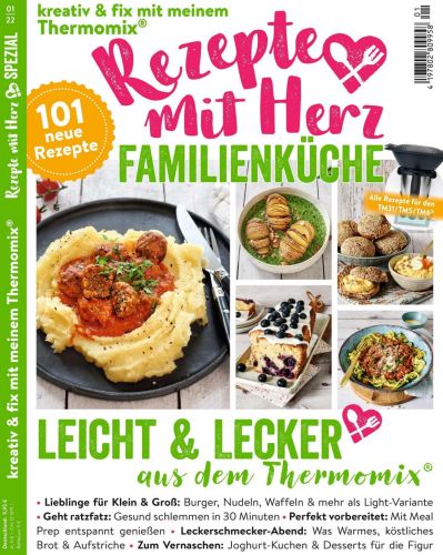 Cover: Rezepte mit Herz Magazin Spezial No 01 2022 Cover: Rezepte mit Herz Magazin Spezial No 01 2022