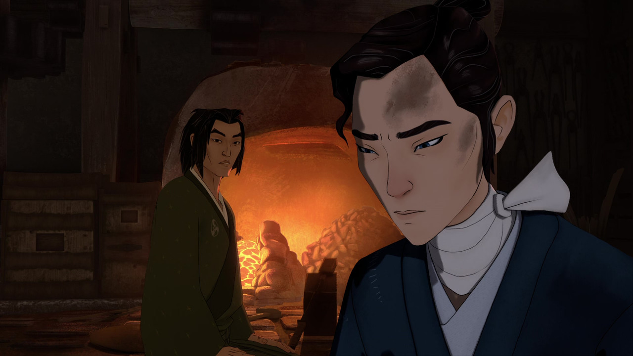 Blue Eye Samurai 2023 Season 1 S01 1080p NF WEB DL x265 HEVC 10bit EAC3 Atmos 5 1 Garshasp QxR