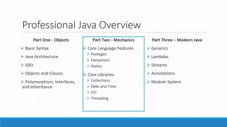 Professional Java Part 2   Mechanics