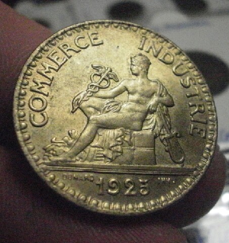 2 Francos Cámara de Comercio 1925/3. Dedicado a JULEN 20181213-215145