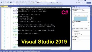 Testing Dot.NET Code In Visual Studio 2019 Testing Dot.NET Code In Visual Studio 2019