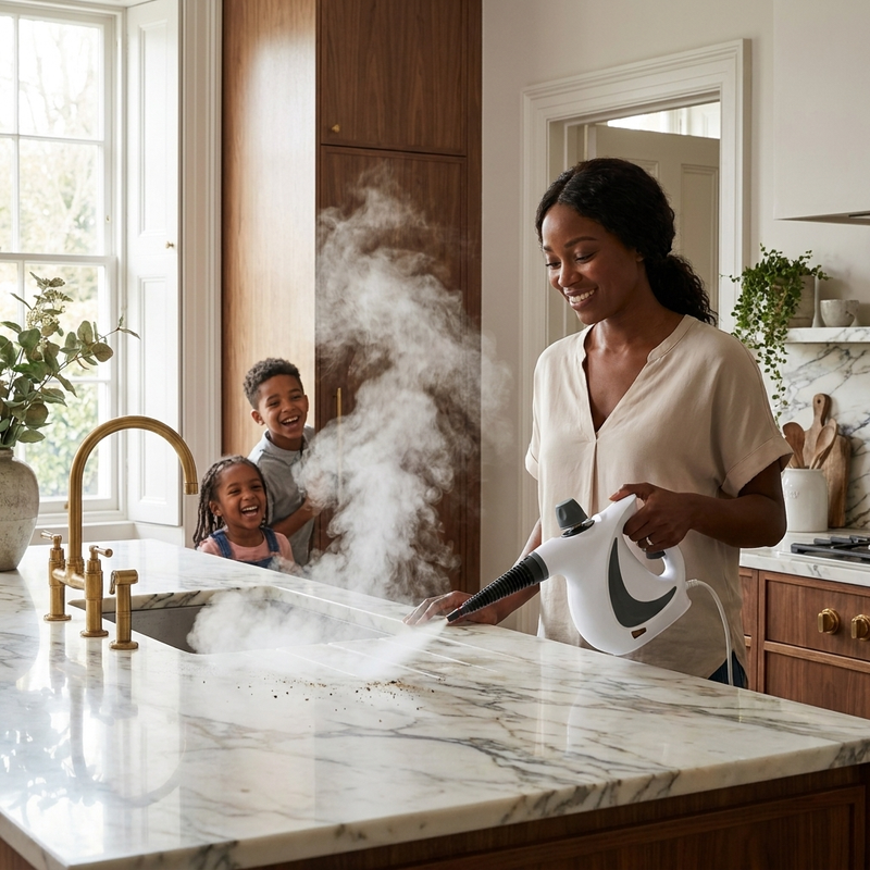 Powerful steam healthier home