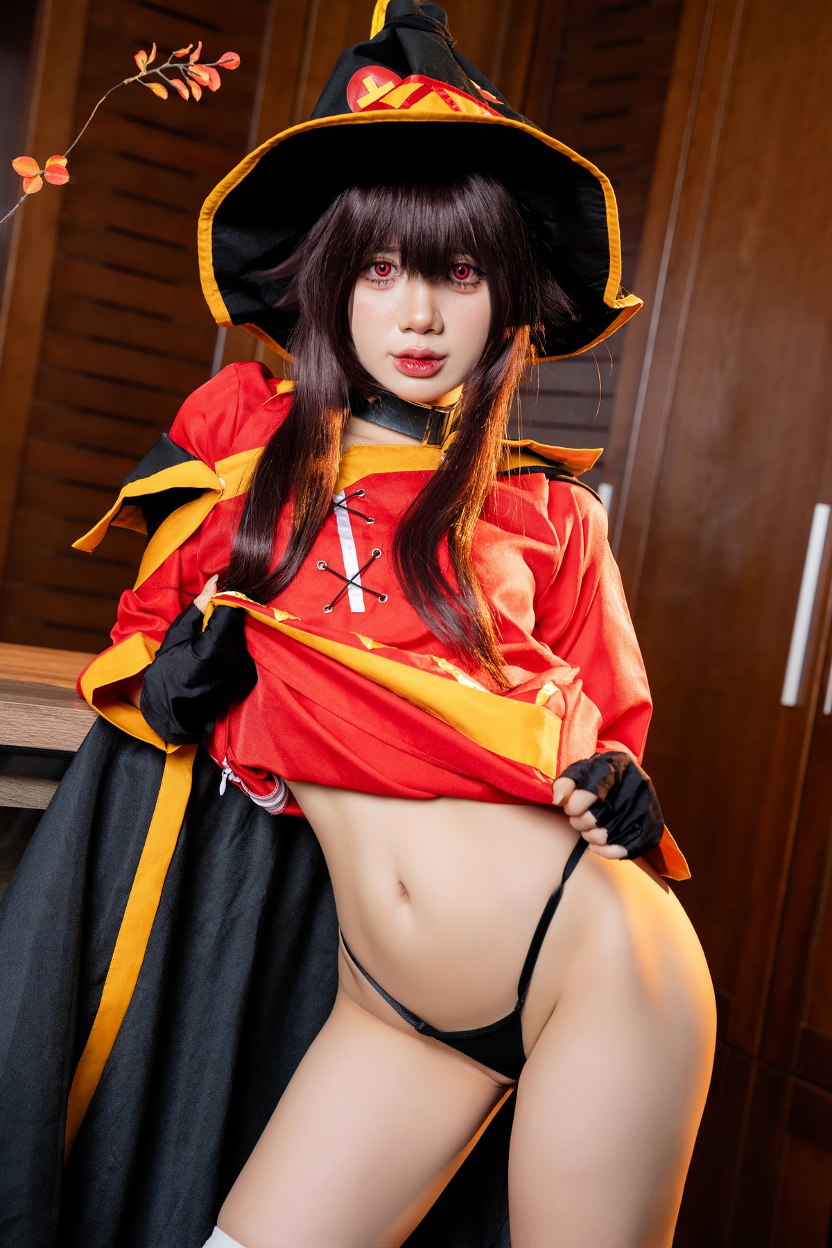 PoppaChan Megumin Cosplay (Konosuba) – 128 Photos 12 Videos 1.01GB插图1