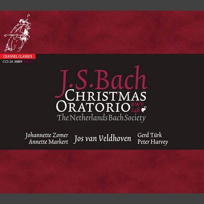 The Netherlands Bach Society / Jos van Veldhoven - J.S. Bach: Christmas Oratorio BWV 248 (2003) [2009, Reissue, Hi-Res SACD Rip]