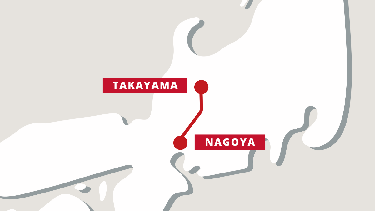 Billetes de Tren de Nagoya a Takayama Japan Experience Japan Rail Pass