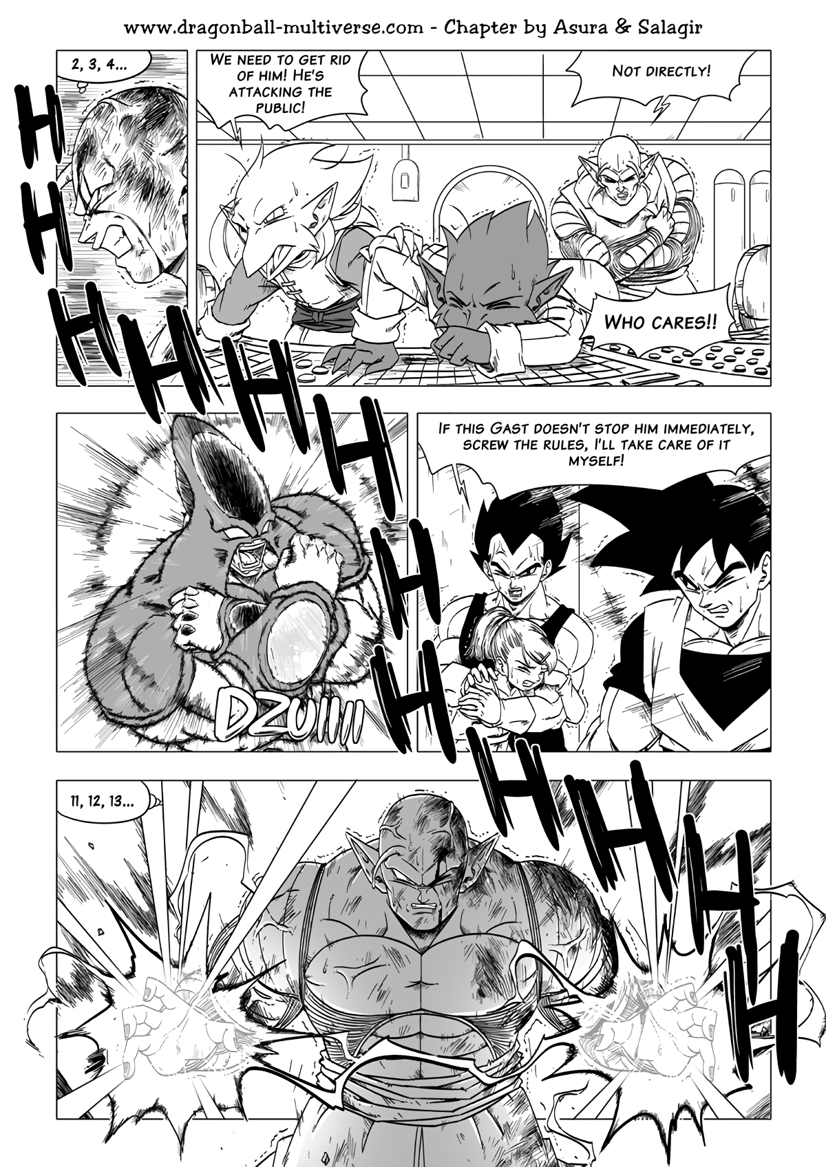 I'M REALLY STARTING TO FEEL BAD FOR HER!  Dragon Ball Multiverse: Chapter  79 - Page 1823 [Review] 