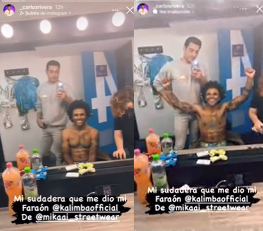 Carlos Rivera recibe regalo por parte de Kalimba, ¿habrá colaboración?