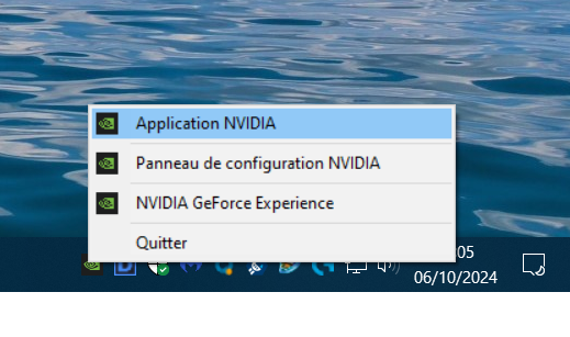 NVIDIA APPLICATION NE FONCTIONNE PAS (1)
