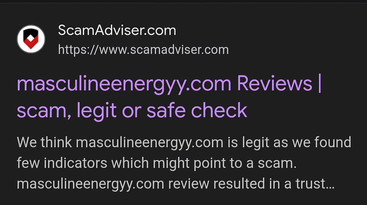 Masculineenergyy-website-is-not-a-scam-per-scamadv