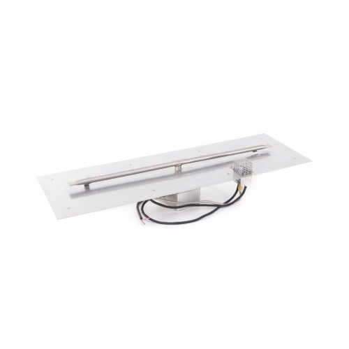 Rectangular Flat Linear Burner Electronic Ignition 1 500x500