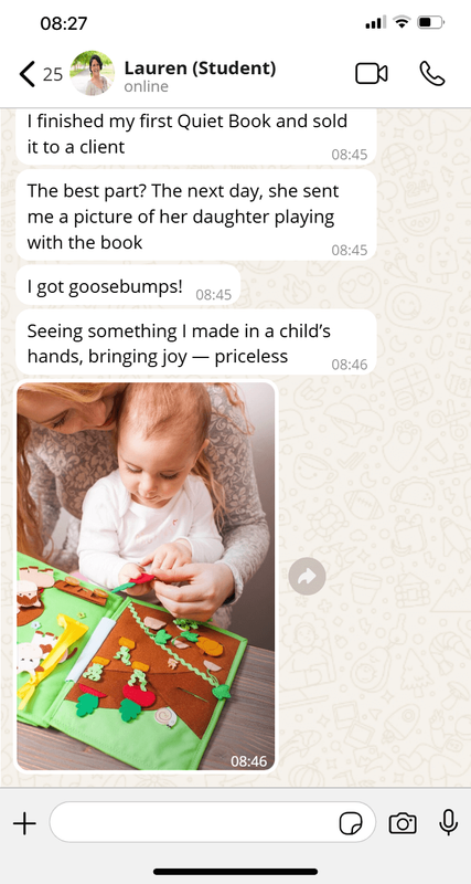 Testimonial screenshot 1