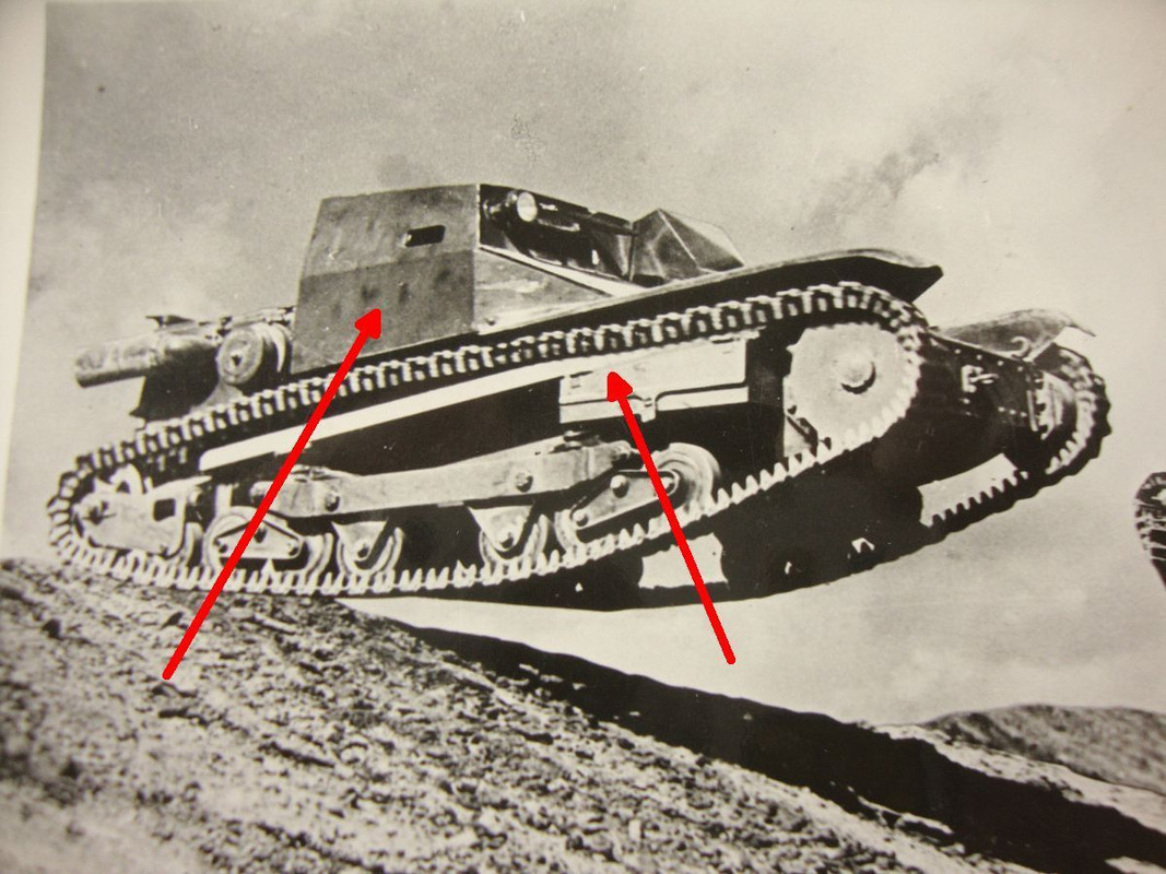 ITALIENISCHE MILITÄRWACHT, Tankette L3 33, Itali