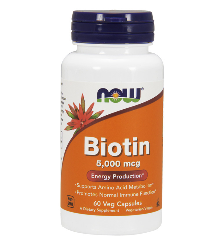 Biotin 5000Mcg Now Caps 60S