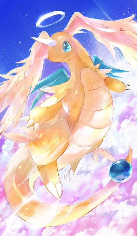 dragonite-and-mega-dragonite-pokemon-dra