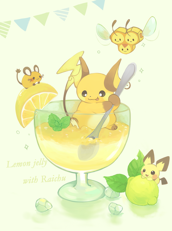 pichu-raichu-dedenne-and-combee-pokemon-