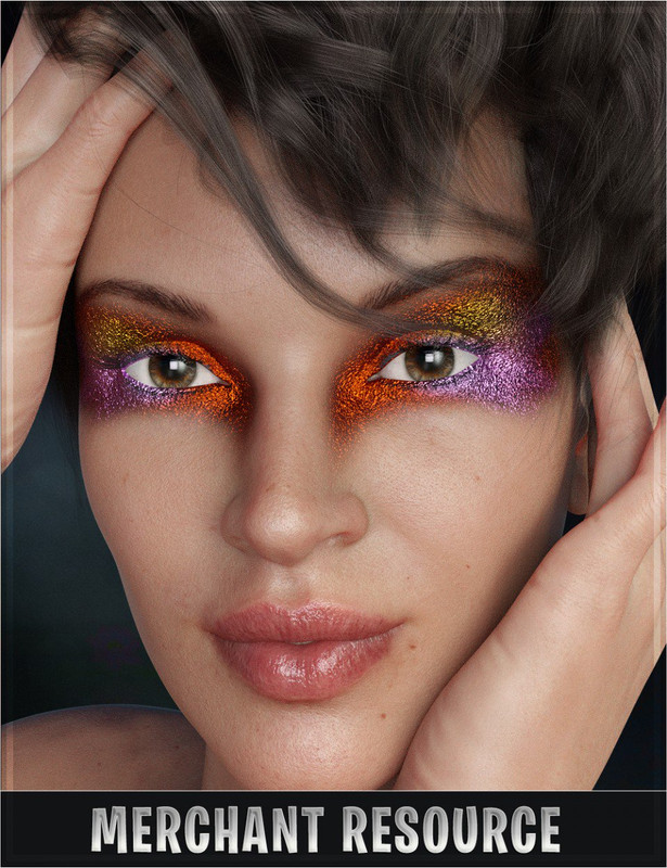 Stardust Glitter Fantasy Makeup