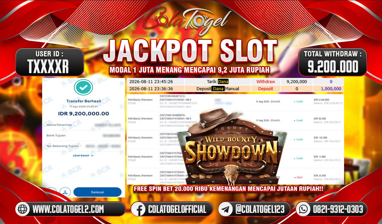 JACKPOT SLOT GACORR!!