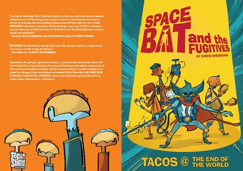 Spacebat and the Fugitives v01 - Tacos at the End of the World (2017)