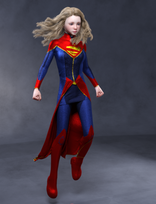 Supergirl Argo Outfit G8F (DIM Version)