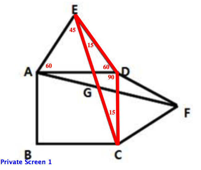 square and equilateral triangles 2