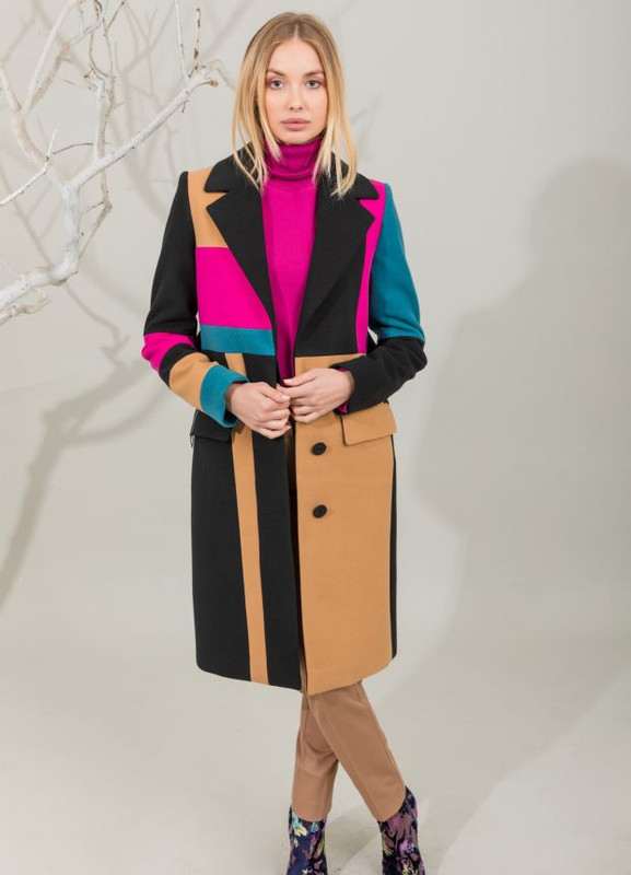 PS fashion šareni kaput