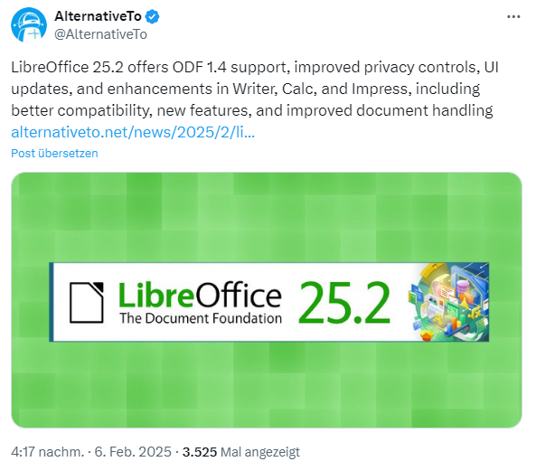 LibreOffice 25.2