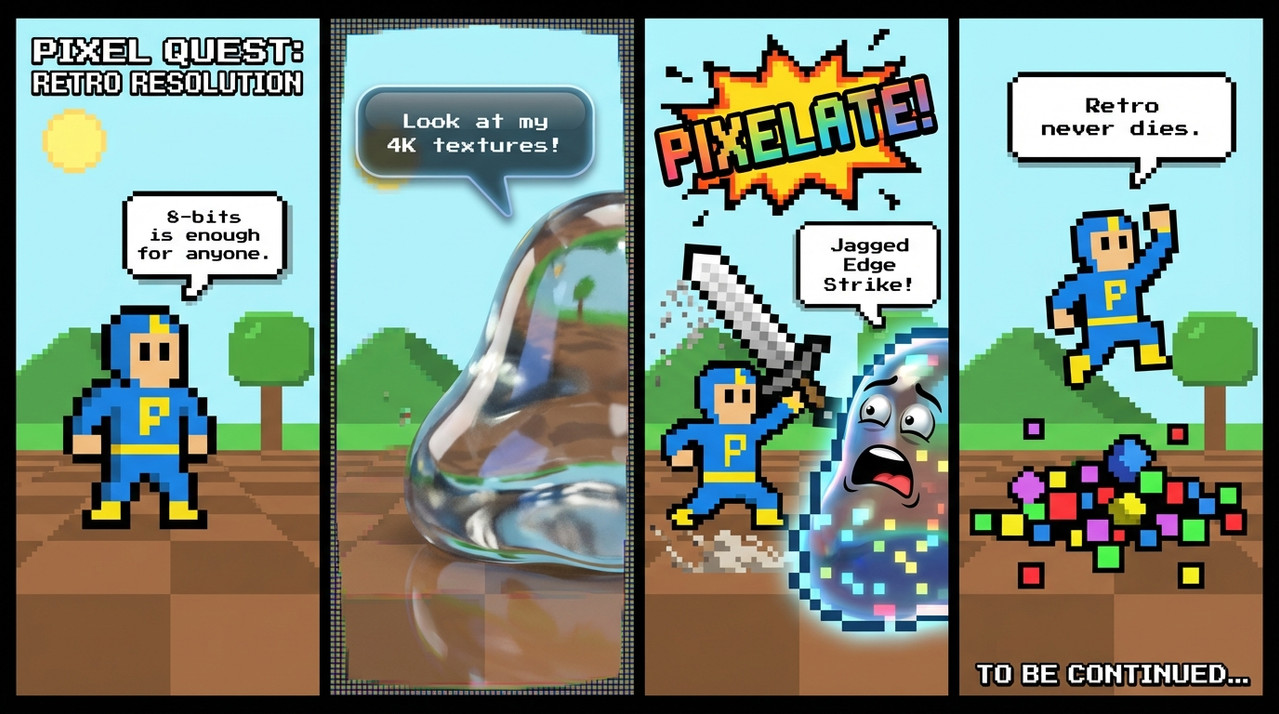 Horizontal Comic Example 4