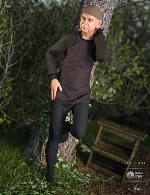 dForce Niwashi Outfit for Genesis 8 Male(s) dForce Niwashi Outfit for Genesis 8 Male(s)