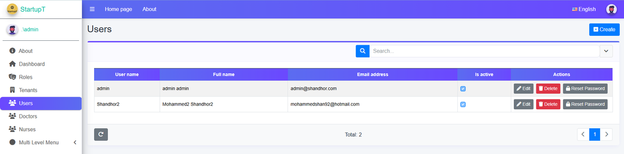 AgencyST - Angular 15 / .Net 9 / Startup Template - Admin Panel & Stylish Home Page